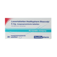 Laxeertabletten bisacodyl 5mg 30 Tabletten