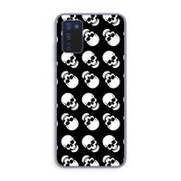 Musketon Skulls: Samsung Galaxy A03s Transparant Hoesje