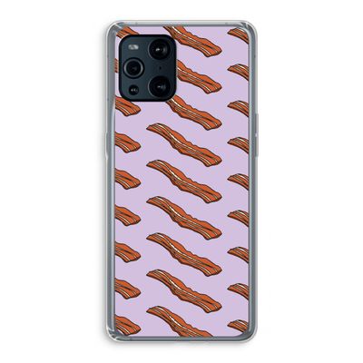 Bacon to my eggs #2: Oppo Find X3 Pro Transparant Hoesje