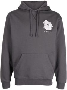 OBJECTS IV LIFE hoodie en coton à logo imprimé - Gris