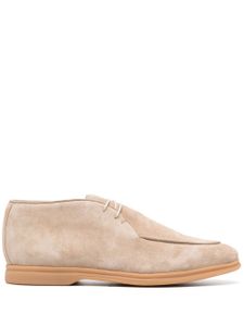 Eleventy bottines en daim à lacets - Tons neutres