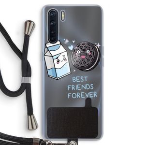 Best Friend Forever: Oppo A91 Transparant Hoesje met koord