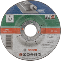 Bosch Accessoires 5-delige doorslijpschijvenset gebogen voor metaal | 115 x 2,5 mm - 2609256332