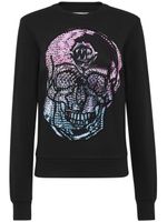Philipp Plein Sweater verfraaid met kristallen - Zwart - thumbnail
