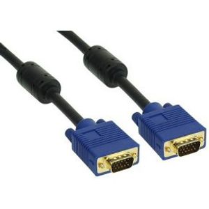 InLine 17715S VGA kabel 1,5 m VGA (D-Sub) Zwart