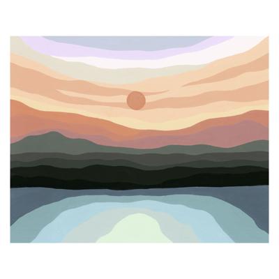 Ravensburger Creart schilderen op nummer - minimalistisch landschap