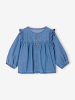 Denim babyblouse stone