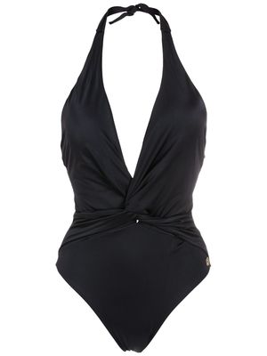 Brigitte maillot de bain à dos nu - Noir