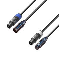 Adam Hall 5 STAR H PCON A 0300 Hybrid powercon XLR kabel