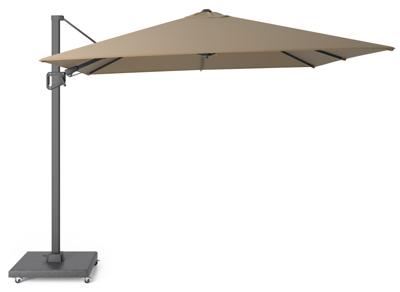 Platinum Sunset zweefparasol T2 3x3 licht taupe