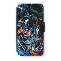 Black Unicorn: iPhone SE 2020 Flip Hoesje