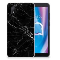 Alcatel 1B (2020) | TPU | Siliconen hoesje | Marmer Zwart - Origineel Cadeau Vader