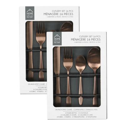 Bestekset Tableware Collection - 32 delig - koper - RVS - 8 personen