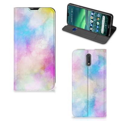 Bookcase Nokia 2.3 Watercolor Light Bookcase Nokia 2.3 Watercolor Light