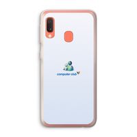MSN: Samsung Galaxy A20e Transparant Hoesje