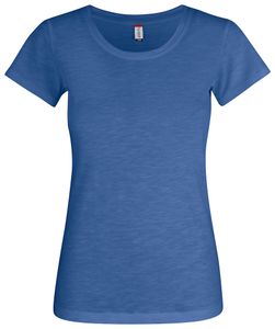 Clique 029353 Slub-T Ladies - Blauwmelange - S