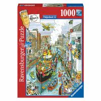 Ravensburger Legpuzzel stoomboot sinterklaas, 1000st.