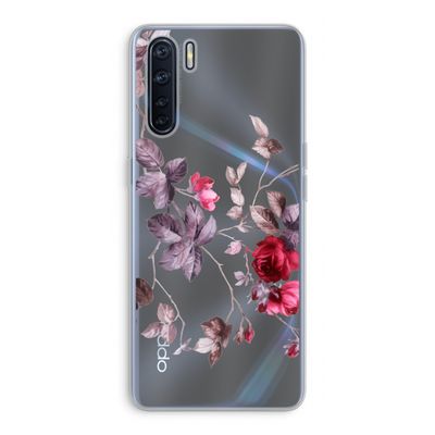 Mooie bloemen: Oppo A91 Transparant Hoesje