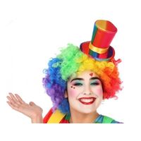 Mini hoge hoed voor clowns outfit voor volwassenen   -