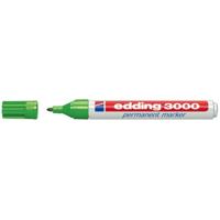 Edding 3000 permanent marker 1,5-3mm rond lichtgroen