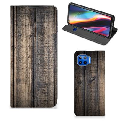 Motorola Moto G 5G Plus Book | Wallet Case | Steigerhout