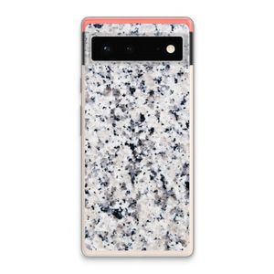 Gespikkelde marmer: Google Pixel 6 Transparant Hoesje