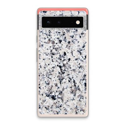 Gespikkelde marmer: Google Pixel 6 Transparant Hoesje