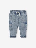 Baby battlejeans met elastische taille double stone
