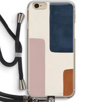 Geo #5: iPhone 6 / 6S Transparant Hoesje met koord