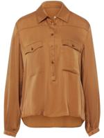 Blouse Van tRUE STANDARD bruin - thumbnail