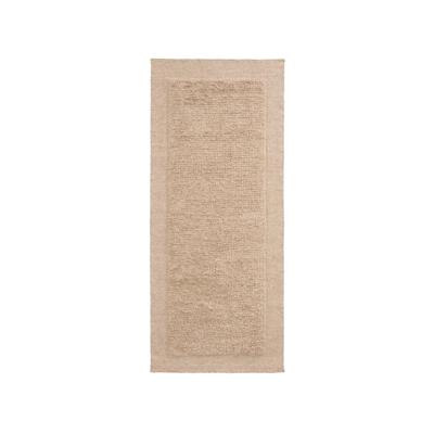 Kave Home Vloerkleed 'Marely' Wol, 80 x 200cm, kleur Beige