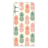 Samsung Galaxy A15 | Siliconen Case | Ananas