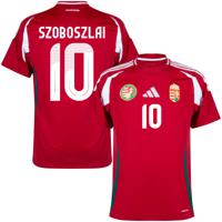 Hongarije Shirt Thuis 2024-2025 + Szoboszlai 10