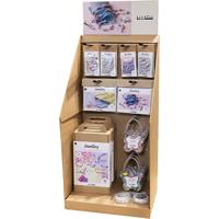 Creativ Company Grote tafeldisplay, sieraden, kinderen, h: 834 mm, d: 322 mm, b: 416 mm, 54 eenh./ 1 stuk