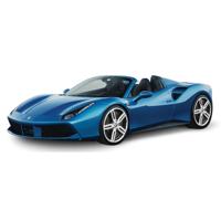 Modelauto Ferrari 488 Spider - blauw- 2016 - schaal 1:43 - schaalmodel auto