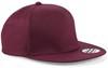 Beechfield CB610 5 Panel Snapback Rapper Cap - Burgundy - One Size