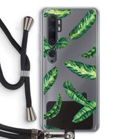 Lange bladeren: Xiaomi Mi Note 10 Pro Transparant Hoesje met koord