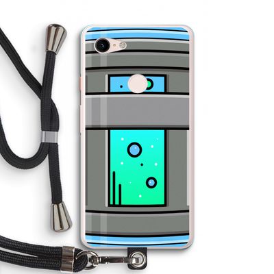 Chug Bottle: Pixel 3 XL Transparant Hoesje met koord