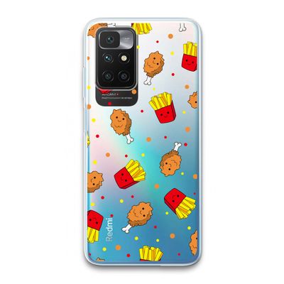 Chicken 'n Fries: Xiaomi Redmi 10 Transparant Hoesje