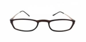 HIP Leesbril bruin/goud metaal +1.0