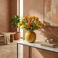 Kunstboeket Tessa Hillegom 55 cm