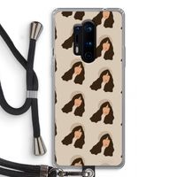 Bonjour mon amour: OnePlus 8 Pro Transparant Hoesje met koord