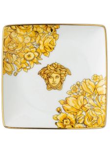 Versace assiette carrée Medusa Rhapsody (12 cm) - Blanc