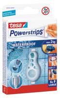 Powerstrips large watervast Tesa 6 stuks - Tape (klussen)