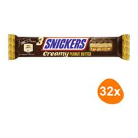 Snickers - Chocoladereep Creamy Peanut Butter (Trio) - 32 Repen