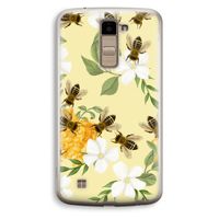 No flowers without bees: LG K10 (2016) Transparant Hoesje