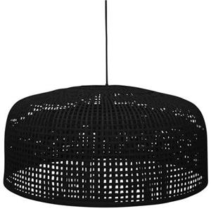 BePureHome Construct Hanglamp - Bamboe - Zwart - 30x65x65