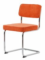 Robert buisframe stoel Uniek - oranje - thumbnail