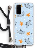 Manta: Samsung Galaxy S20 Transparant Hoesje met koord