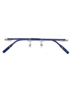 Montblanc lunettes de vue à monture ronde
